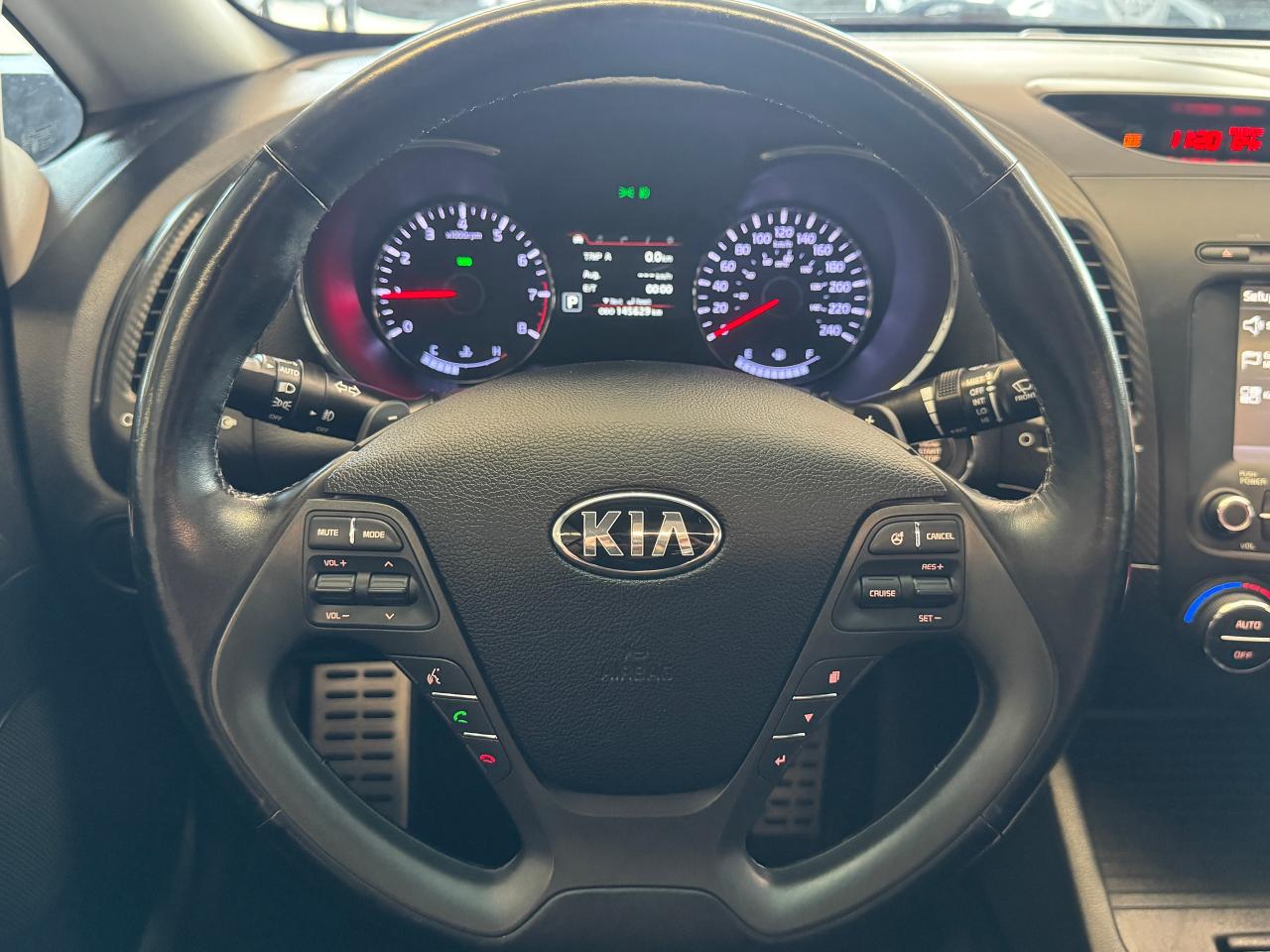 2016 Kia Forte SX+New Tires+Roof+GPS+Cooled Leather+CLEAN CARFAX - Photo #14