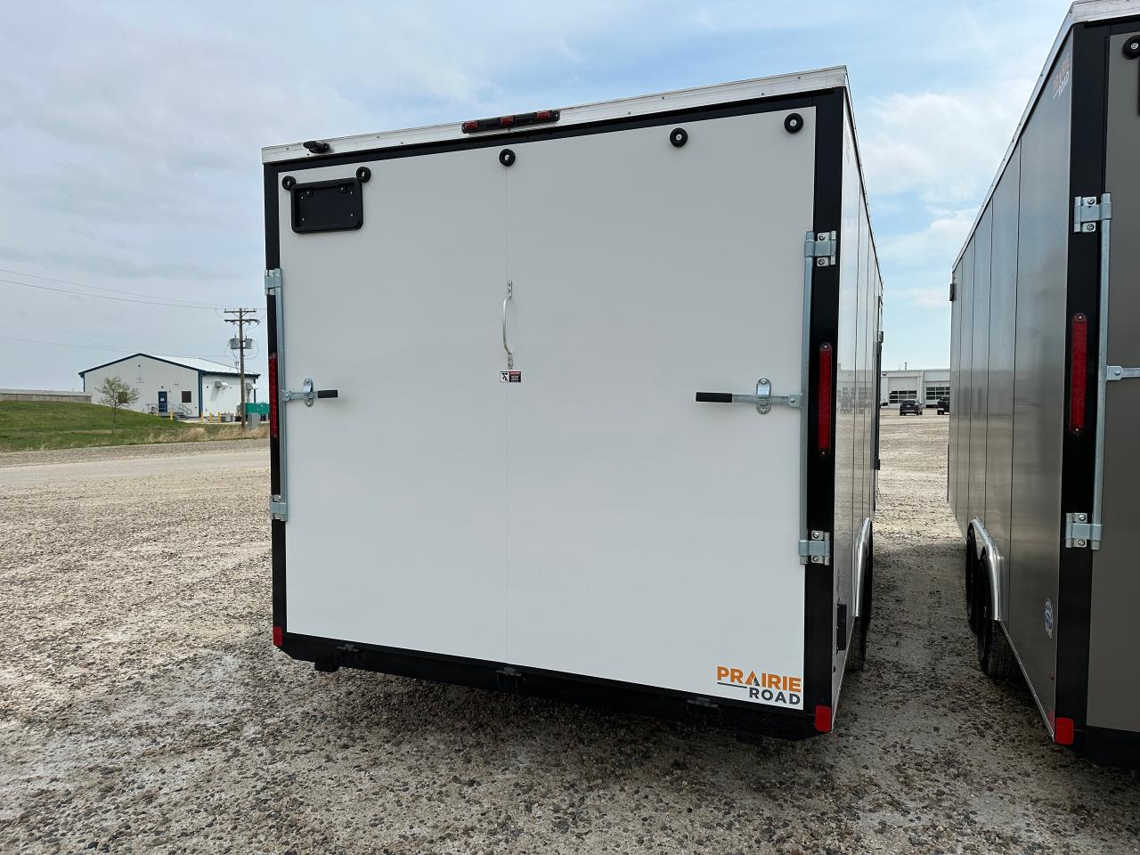 2025 Prairie Road Trailer 8.5' x 20' Prairie Road Ramp Door Photo2