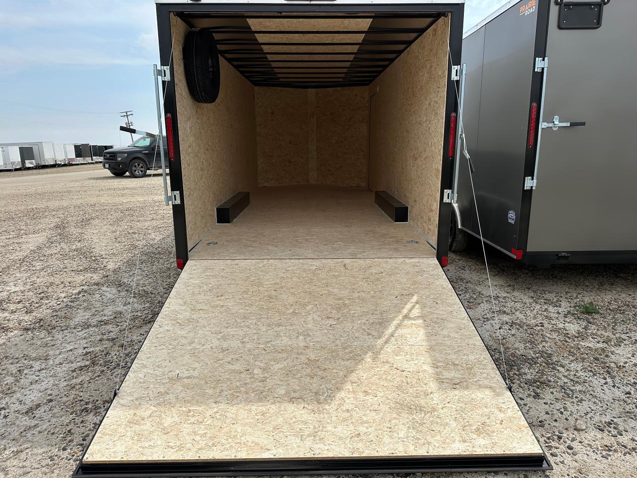 2025 Prairie Road Trailer 8.5' x 20' Prairie Road Ramp Door Photo3