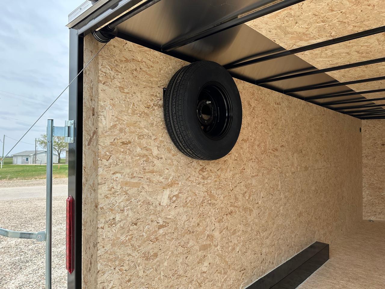 2025 Prairie Road Trailer 8.5' x 20' Prairie Road Ramp Door Photo4