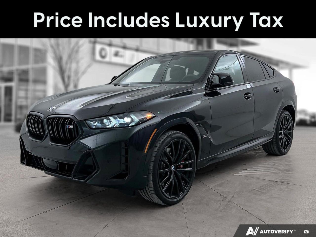 New 2025 BMW X6 M60i xDrive Premium Excellence | M Sport | Advanced Driver Assistance | Tow Hitch for sale in Winnipeg, MB