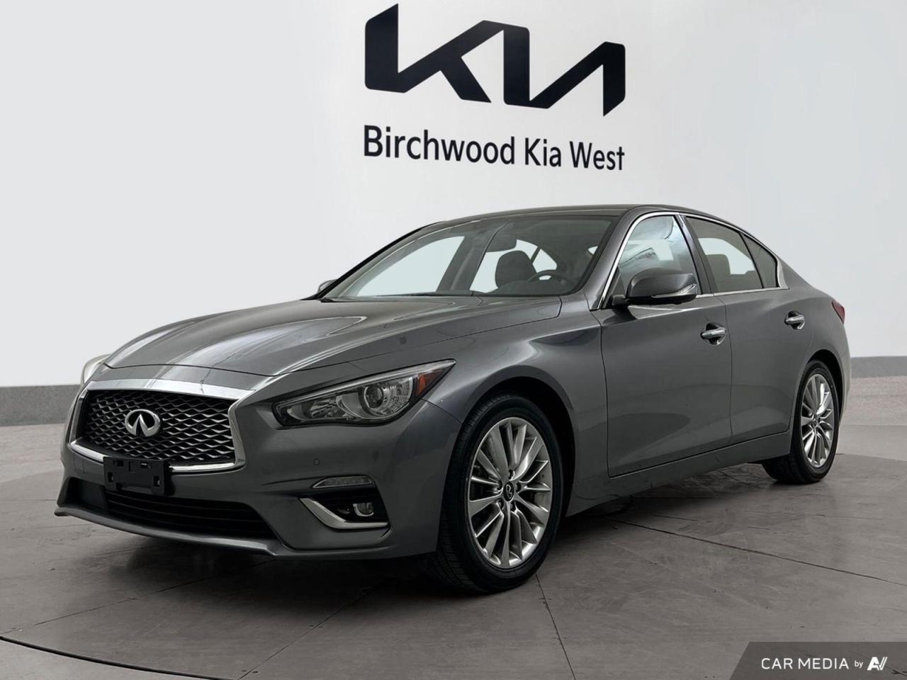 Used 2021 Infiniti Q50 LUXE No Accidents | 1-Owner | Low Mileage for sale in Winnipeg, MB