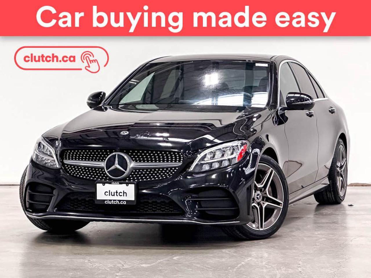 Used 2019 Mercedes-Benz C-Class C 300 4Matic AWD w/ Apple CarPlay, Heated Front Seats, Rearview Cam for sale in Toronto, ON