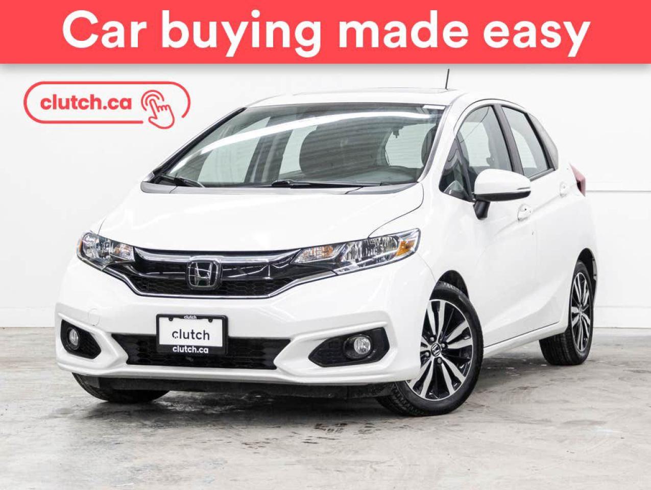 Used 2019 Honda Fit EX-L Navi w/ Apple CarPlay & Android Auto, Power Sunroof, Nav for sale in Toronto, ON