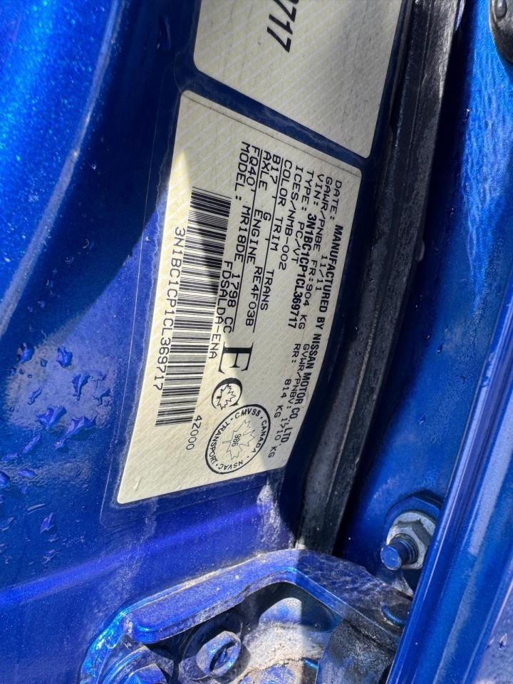 2012 Nissan Versa S, AUTO, ONLY 37,000KMS, VERY LOW KMS, CERTIFIED - Photo #16
