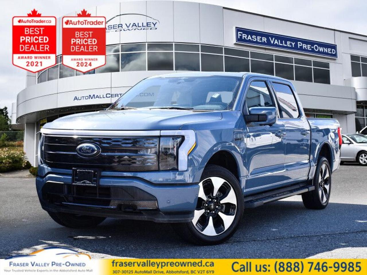 Used 2023 Ford F-150 Lightning Platinum  No PST until April 30. Long Range Batter for sale in Abbotsford, BC