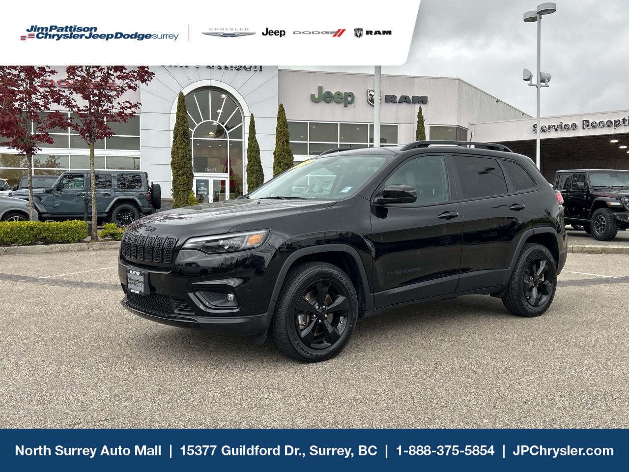 Used 2022 Jeep Cherokee | Altitude | Panoramic Sunroof | V6 | Loaded for sale in Surrey, BC