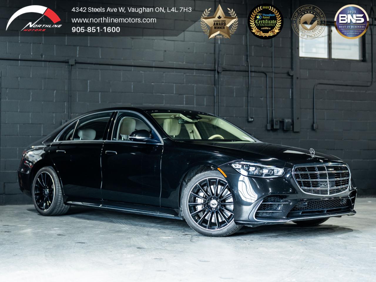 Used 2022 Mercedes-Benz S-Class S 580/PANO/HUD/BURMESTER/360 CAM/CLEAN CARFAX for sale in Vaughan, ON