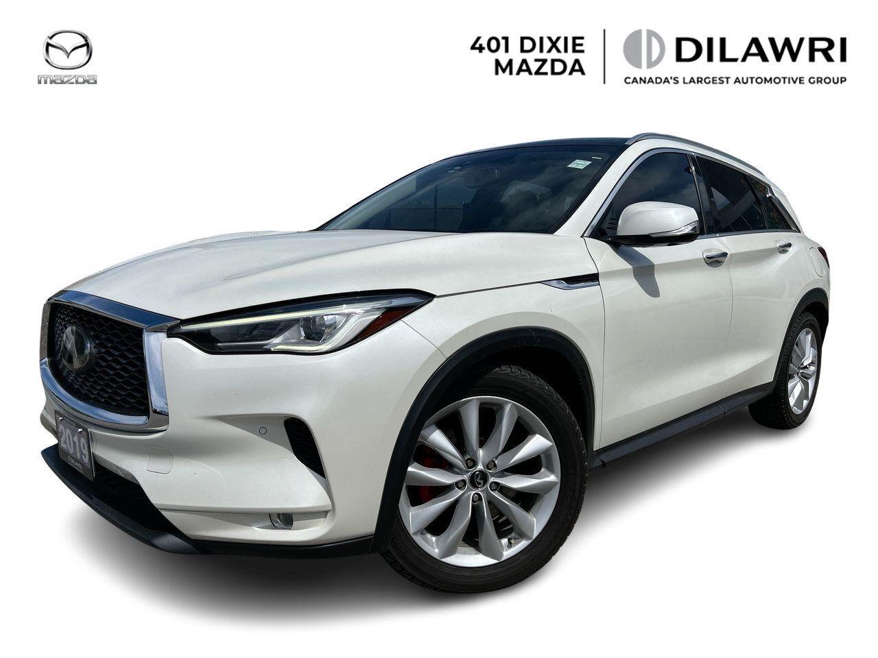 Used 2019 Infiniti QX50 2.0T Essential AWD HEATED SEATS|MP3 PLAYBAVCK|PREM for sale in Mississauga, ON