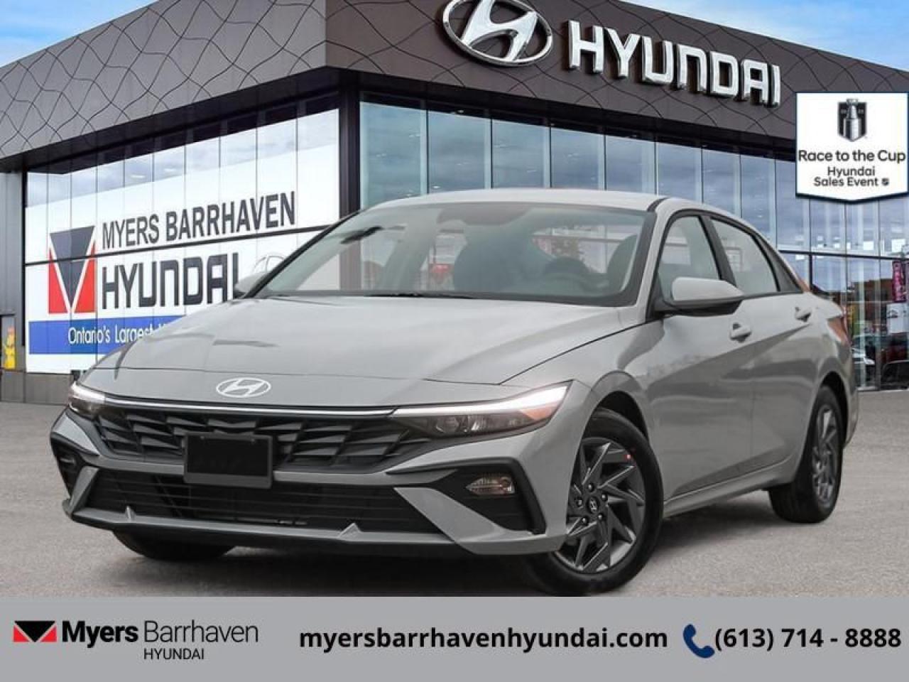 New 2025 Hyundai Elantra Preferred  - Remote Start for sale in Nepean, ON