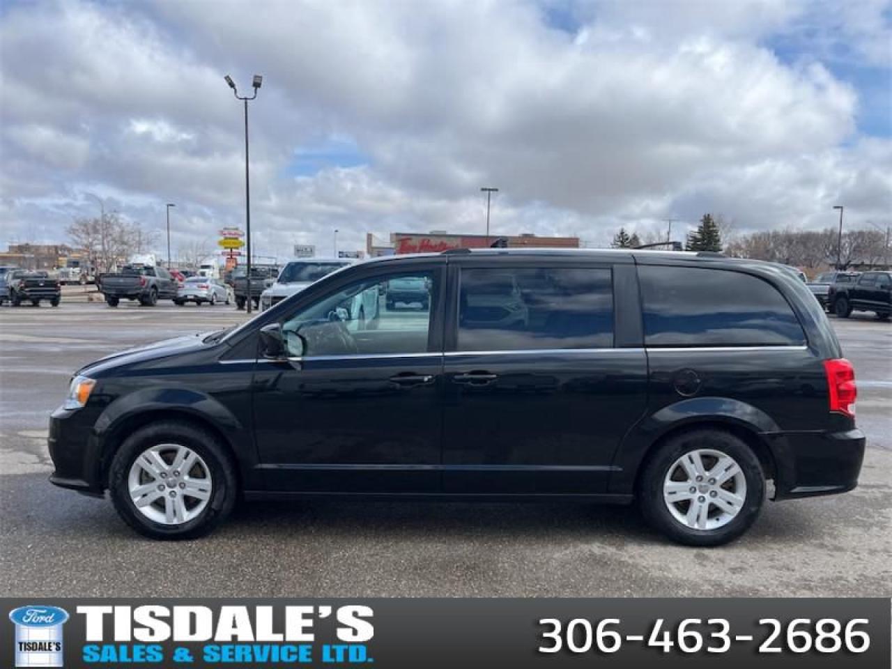 Used 2018 Dodge Grand Caravan Crew Plus  - Leather Seats for sale in Kindersley, SK