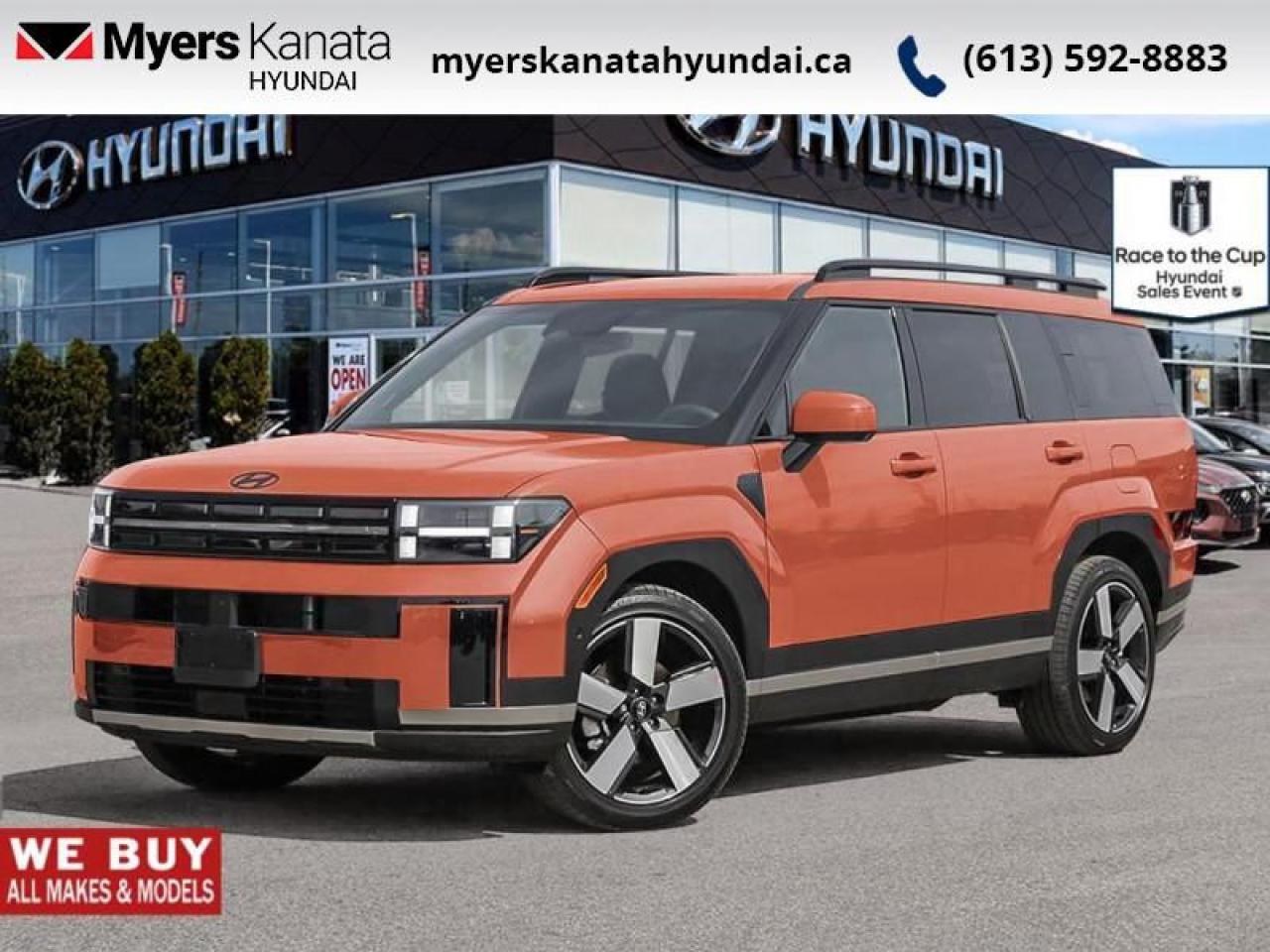 New 2025 Hyundai Santa Fe Luxury  - Cooled Seats -  Navigation - $181.32 /Wk for sale in Kanata, ON