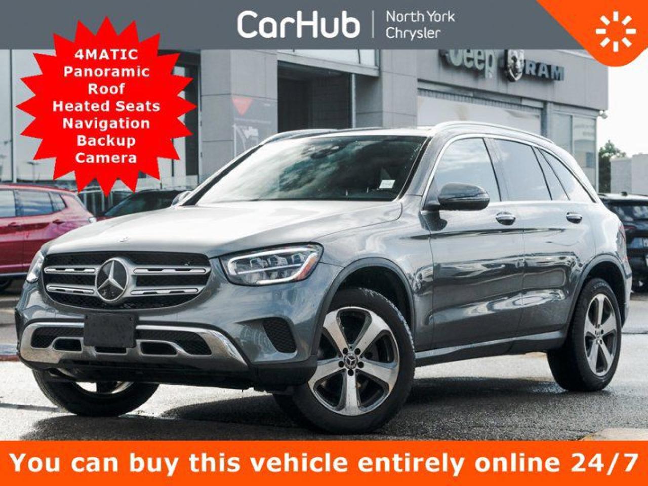 Used 2021 Mercedes-Benz GLC 300 4MATIC Pano Roof Heated Seats Navi Backup Cam for sale in Thornhill, ON
