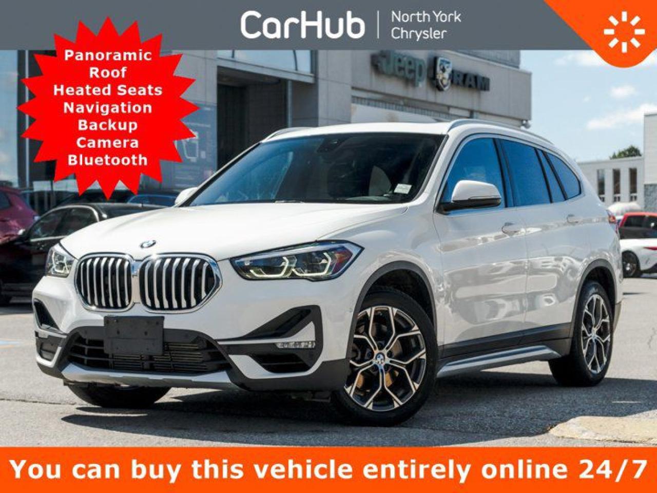 Used 2022 BMW X1 xDrive28i Panoroof Heated Seats Navi Backup Cam Bluetooth for sale in Thornhill, ON