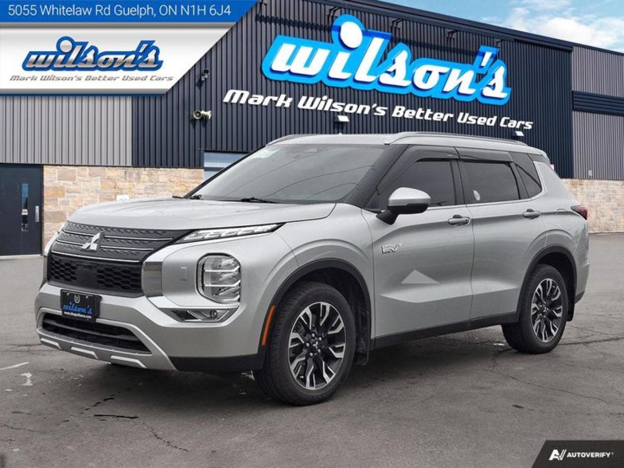 2024 Mitsubishi Outlander Plug-In Hybrid LE PHEV |Pano Roof | Leather | 7 Pass | Heated Seats + Steering | Adaptive Cruise |  & More! Photo0