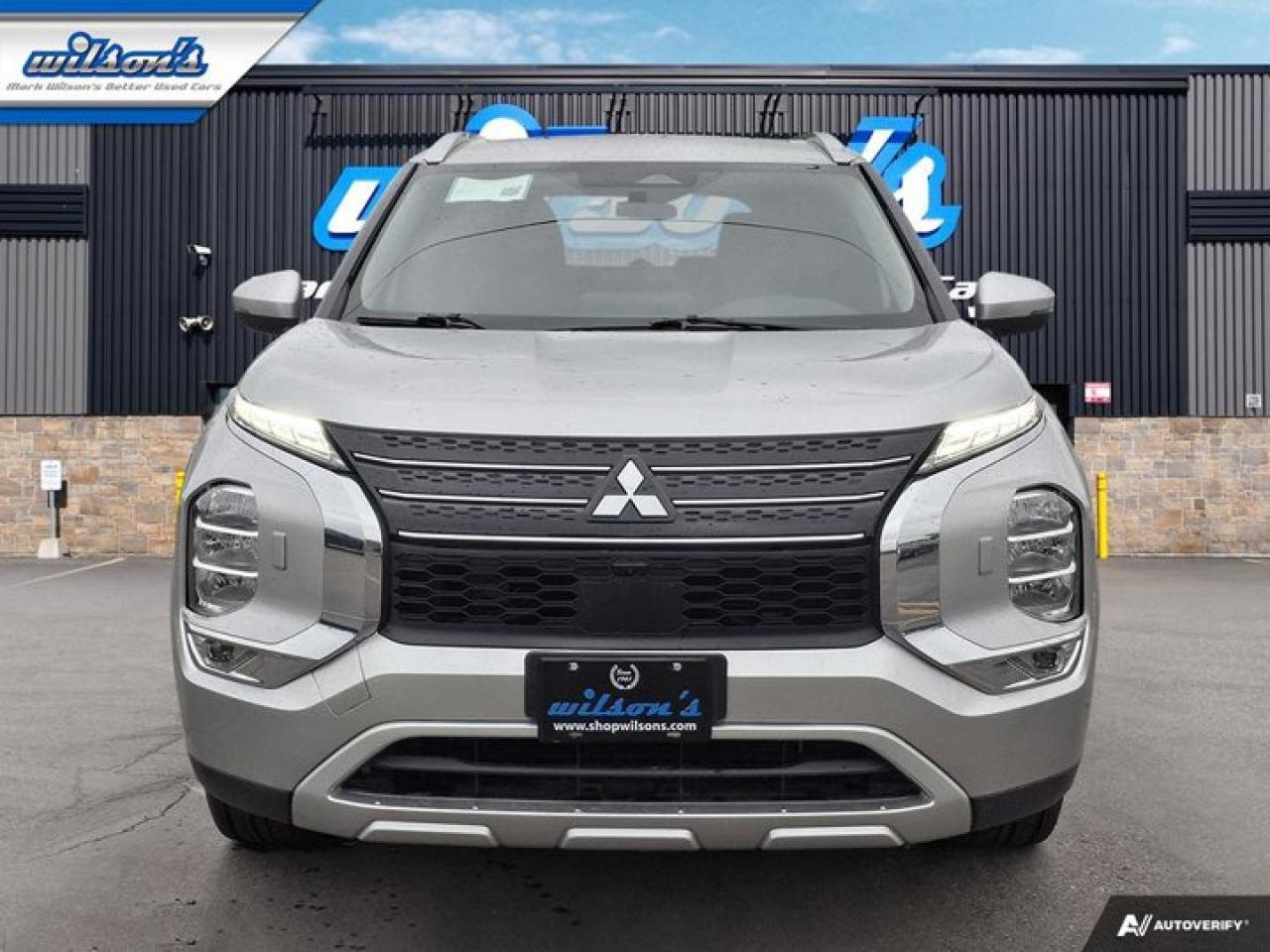 2024 Mitsubishi Outlander Plug-In Hybrid LE PHEV |Pano Roof | Leather | 7 Pass | Heated Seats + Steering | Adaptive Cruise |  & More! Photo