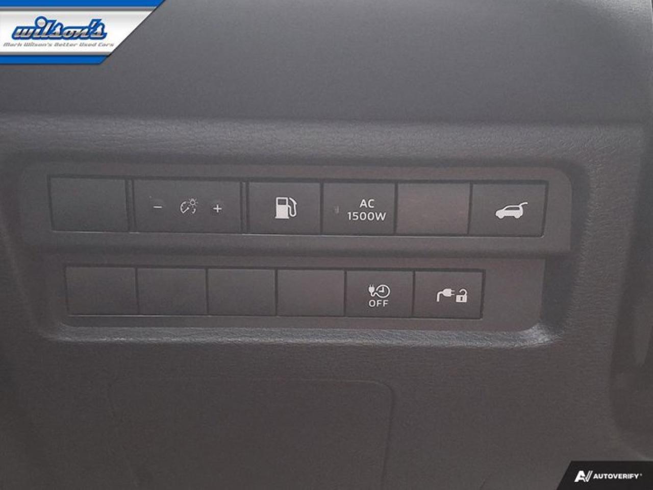 2024 Mitsubishi Outlander Plug-In Hybrid LE PHEV |Pano Roof | Leather | 7 Pass | Heated Seats + Steering | Adaptive Cruise |  & More! Photo