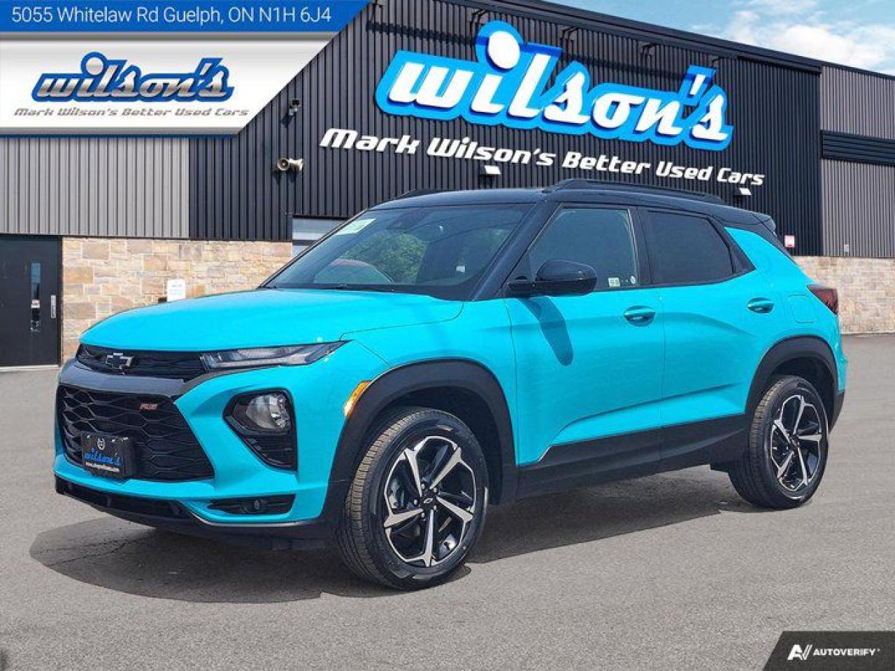 Used 2022 Chevrolet TrailBlazer RS AWD | Pano Roof | Adaptive Cruise | Bose | Power Liftgate | Heated Seats | and More ! for sale in Guelph, ON