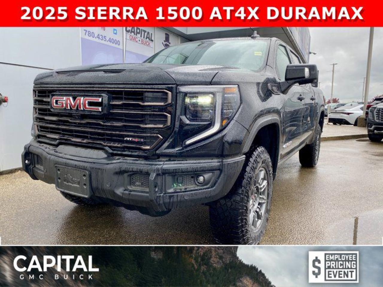 New 2025 GMC Sierra 1500 Crew Cab AT4X for sale in Edmonton, AB