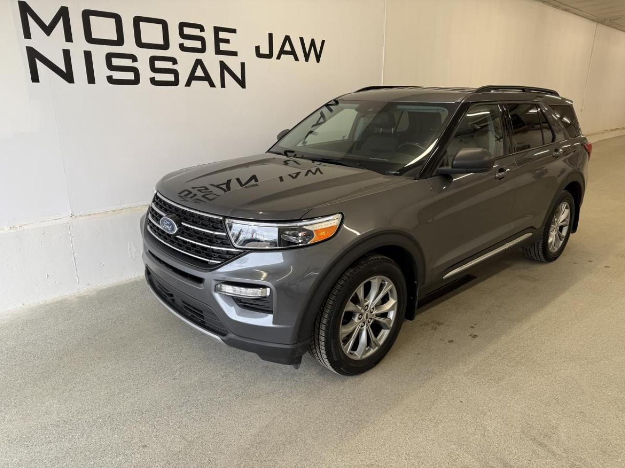 <p> a reliable SUV designed for both adventure and everyday use. With its sleek grey exterior and automatic transmission</p>
<p> and comfort.

FEATURES OF THE Explorer Base
»» Grey exterior adds a sleek look
»» Automatic transmission for smooth driving
»» 79</p>
<p> well-maintained condition
»» Available at Moose Jaw Nissan

ADVANCED SAFETY FEATURES
»» Backup camera for easy parking
»» Lane-keeping system for safer drives
»» Advanced airbag system for protection
»» Traction control for stable handling

PERFORMANCE AND EFFICIENCY
»» Automatic transmission enhances driving ease
»» Efficient fuel consumption for long trips
»» Responsive handling for a smooth ride
»» Powerful engine for versatile performance

COMFORT AND CONVENIENCE
»» Spacious interior for family trips
»» Adjustable seating for personalized comfort
»» Ample legroom for all passengers
»» User-friendly controls for easy operation

TECHNOLOGY AND CONNECTIVITY
»» Bluetooth connectivity for hands-free calls
»» Intuitive infotainment system for entertainment
»» USB ports for device charging
»» High-quality audio system for enjoyment

CARGO SPACE
»» Ample cargo room for all gear
»» Flexible seating for extra storage
»» Easy access to rear storage
»» Ideal for road trips and errands

WHAT OTHER OWNERS LIKE
»» Smooth and comfortable driving experience
»» Reliable performance in various conditions
»» Spacious interior for family use
»» Advanced safety features for peace of mind

This 2021 Ford Explorer Bases VIN is: 1FMSK8DH2MGA97440.</p>
<a href=http://www.moosejawnissan.ca/used/Ford-Explorer-2021-id12155495.html>http://www.moosejawnissan.ca/used/Ford-Explorer-2021-id12155495.html</a>