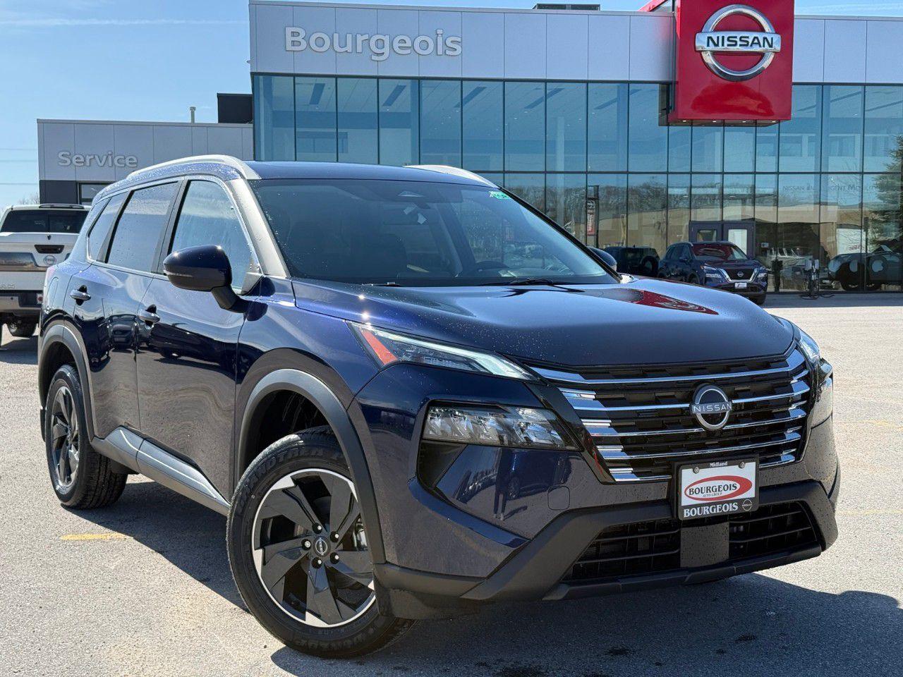 New 2025 Nissan Rogue AWD SV Moonroof for sale in Midland, ON