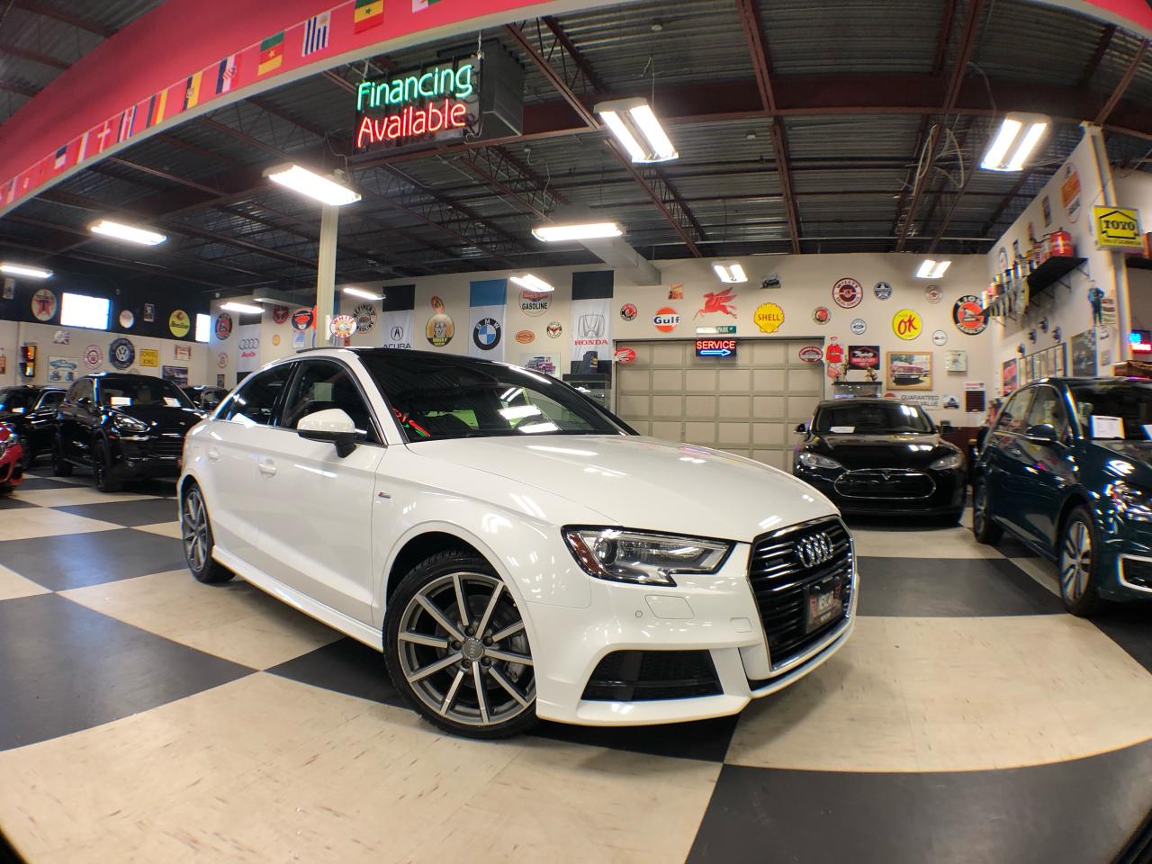 2017 Audi A3 PROGRESSIV S-LINE AWD LEATHER P/SUNROOF CAMERA