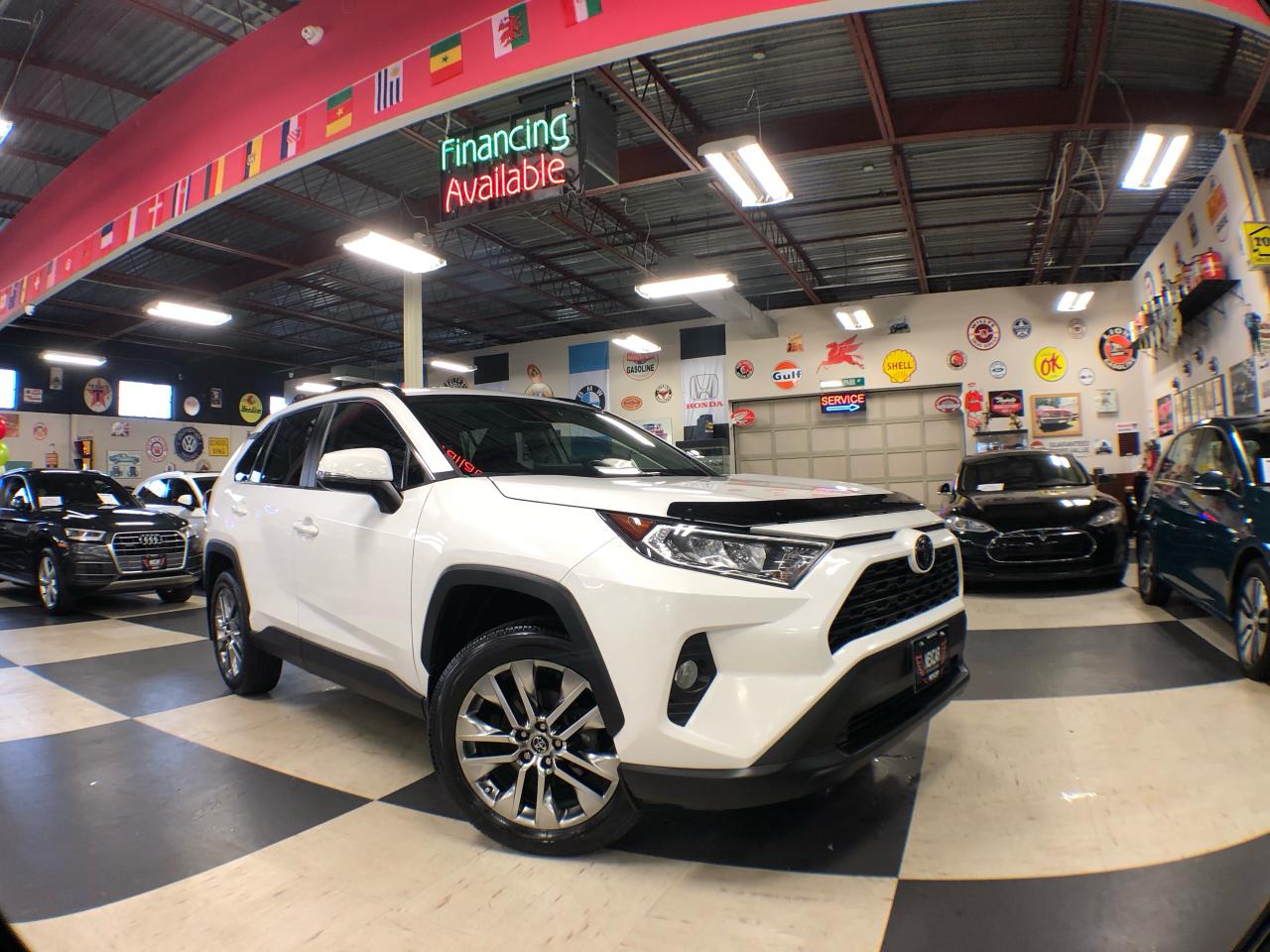 Used 2020 Toyota RAV4 XLE AWD LEATHER P/SUNROOF L/ASSIST B/SPOT CAMERA for sale in North York, ON