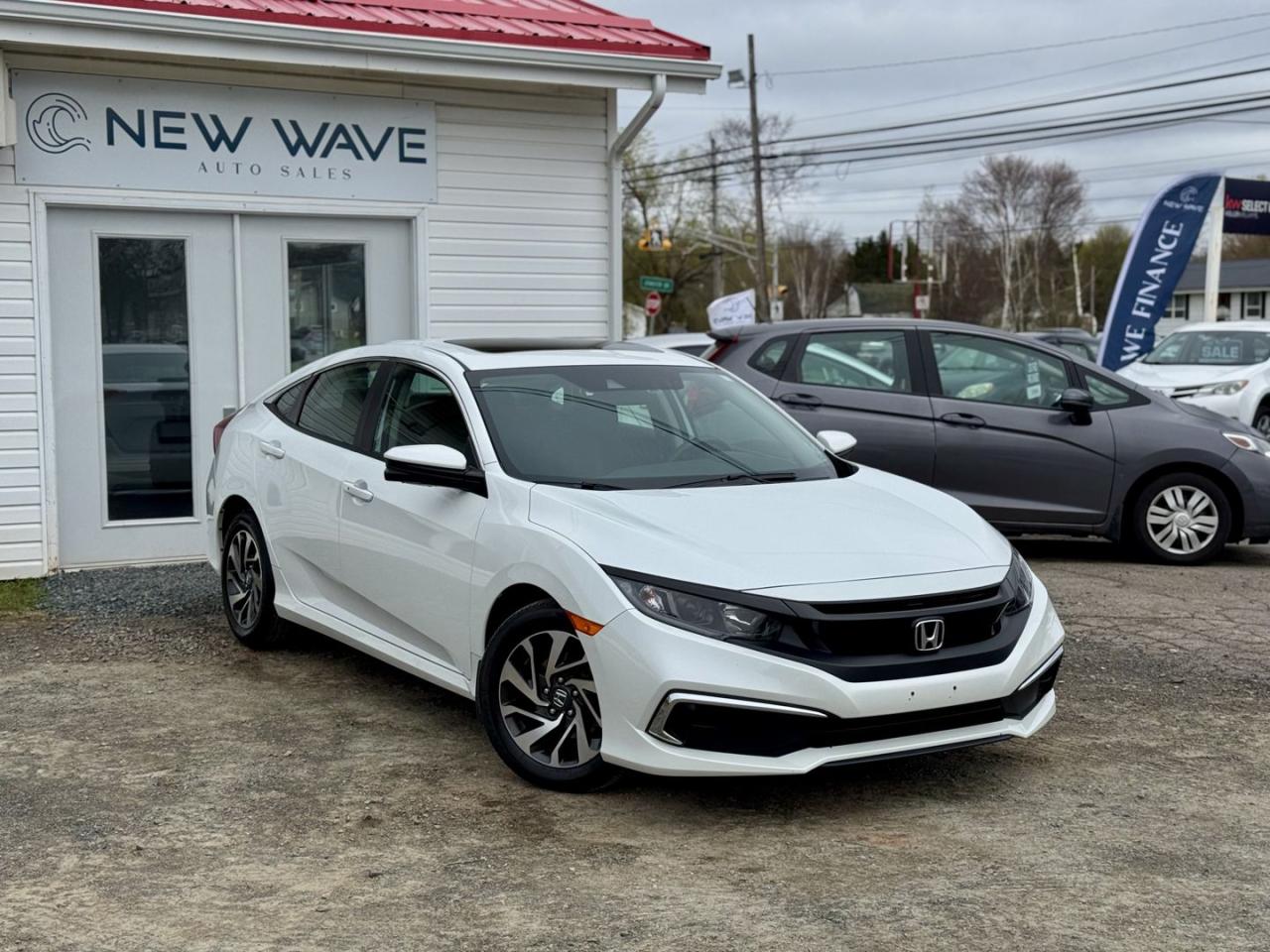 Used 2020 Honda Civic EX with Honda Sensing Sedan for sale in Truro, NS