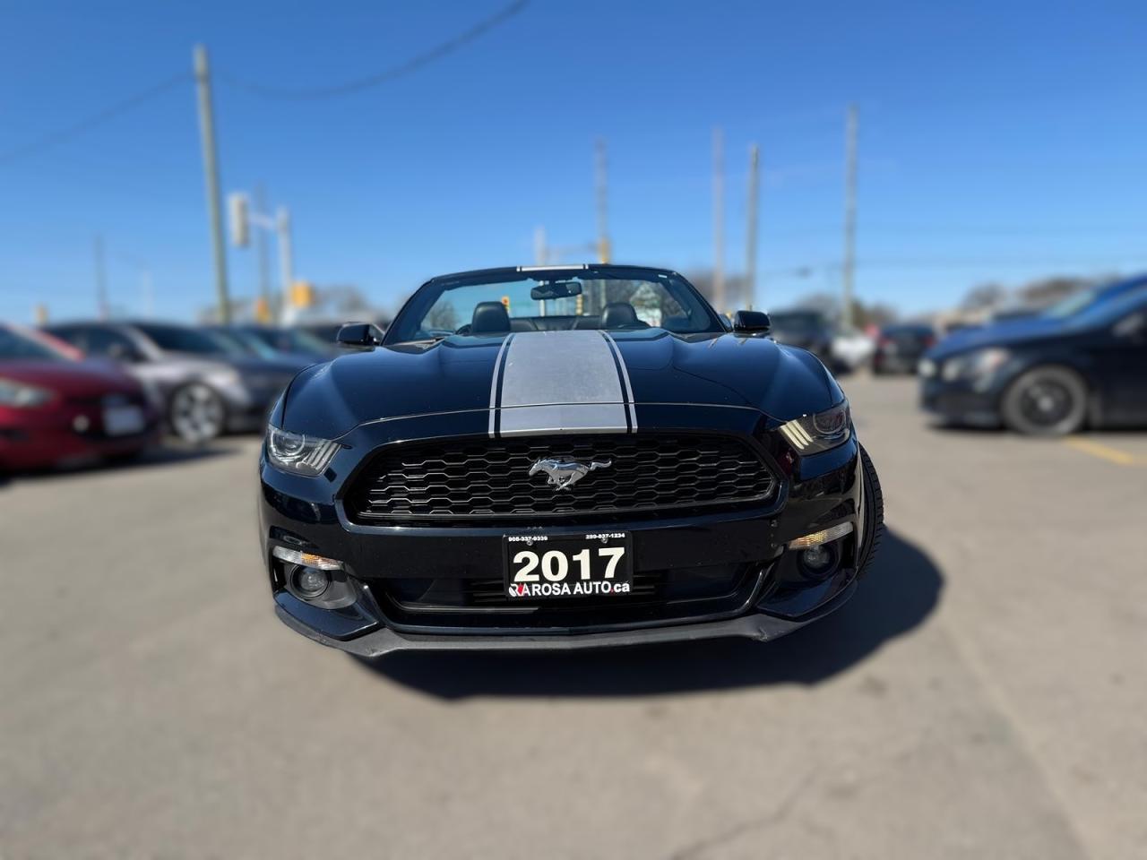 2017 Ford Mustang AUTO CONV NAVIGATION LEATHER REMOTE START !SAFETY! Photo2