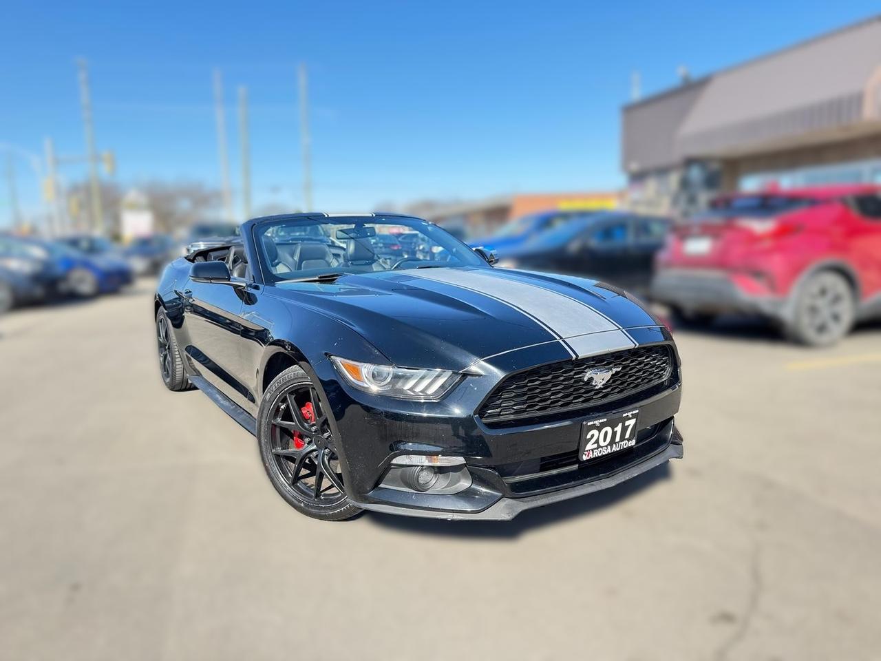 2017 Ford Mustang AUTO CONV NAVIGATION LEATHER REMOTE START !SAFETY! - Photo #1