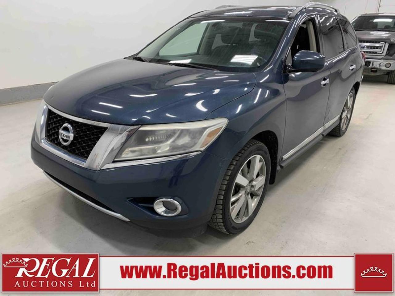 Used 2014 Nissan Pathfinder Platinum for sale in Calgary, AB