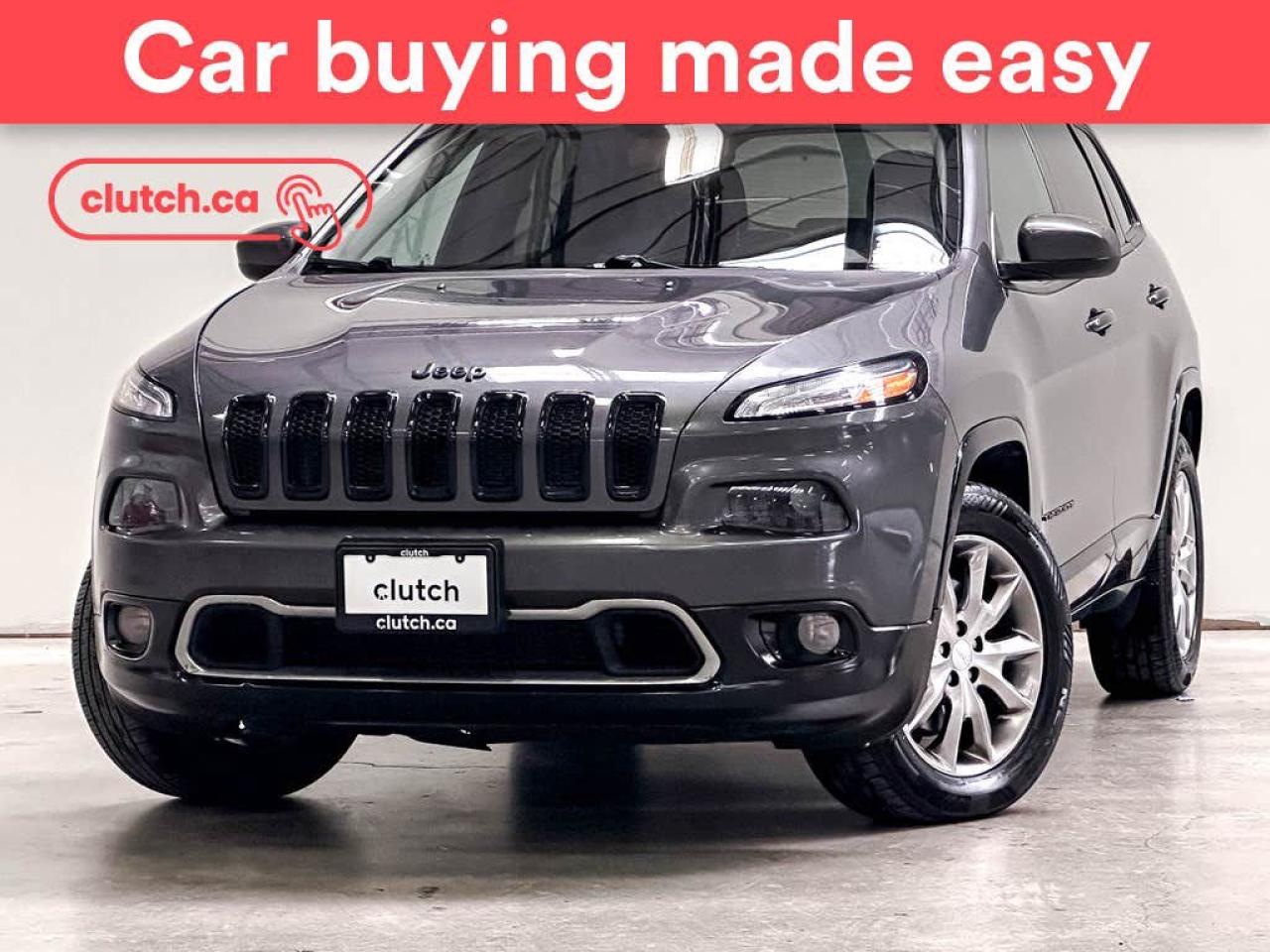 Used 2018 Jeep Cherokee North 4x4 w/ Nav, Heated Front Seats, Rearview Cam for sale in Toronto, ON