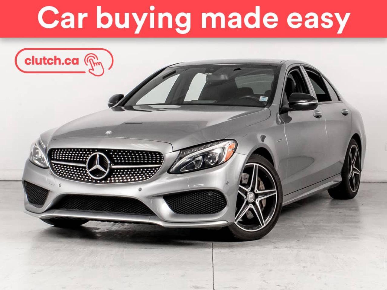 Used 2016 Mercedes-Benz C-Class C 450 AMG 4MATIC AWD w/Sunroof, Nav, Rearview Cam for sale in Bedford, NS