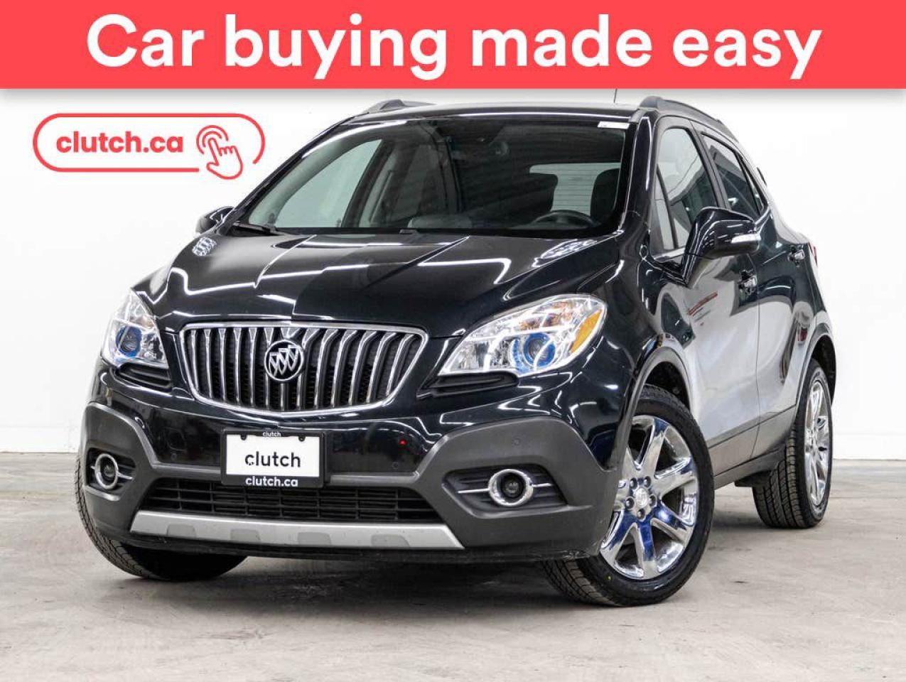 Used 2016 Buick Encore Premium w/Navigation, Bluetooth, Rearview Cam for sale in Toronto, ON