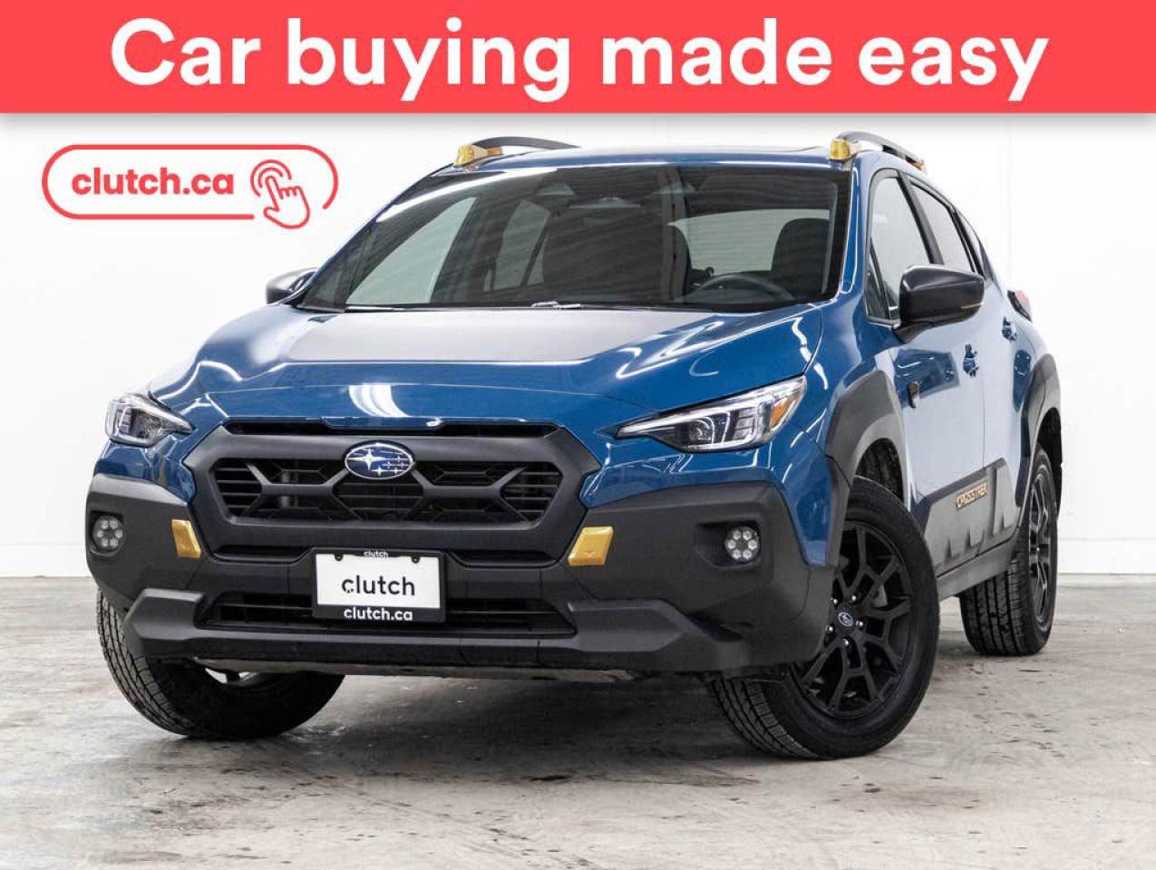 Used 2024 Subaru XV Crosstrek Wilderness AWD w/ EyeSight Pkg w/Apple Carplay & Android Auto, Heated Front Seats, Backup Cam for sale in Toronto, ON