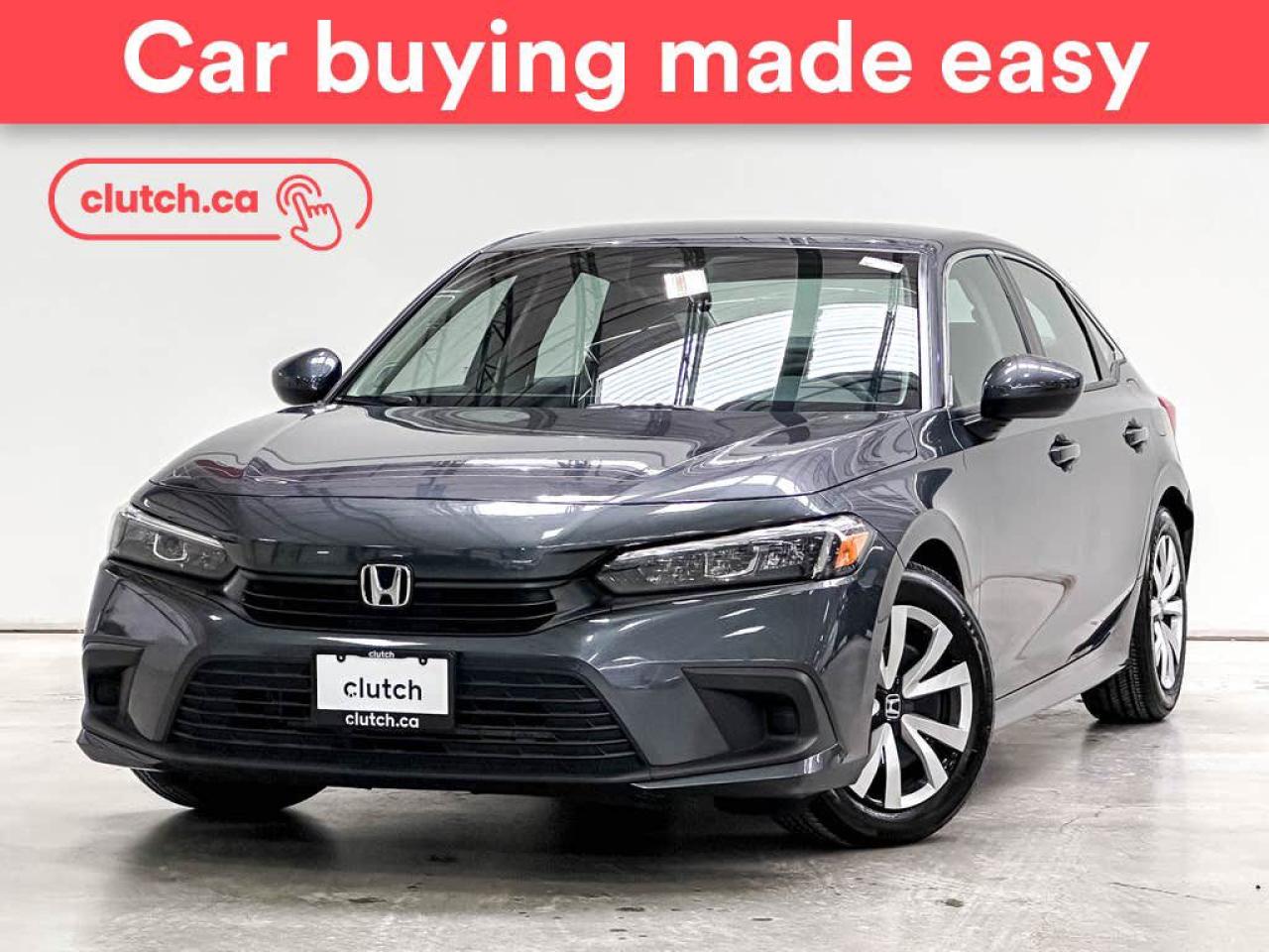 Used 2022 Honda Civic LX w/ Apple CarPlay, Heated Front Seats, Rearview Cam for sale in Toronto, ON