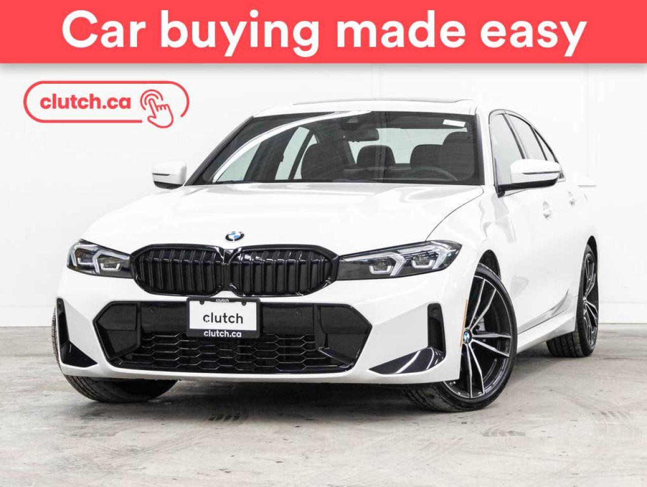 Used 2024 BMW 3 Series 330i xDrive AWD w/M Pkg. w/Apple Carplay & Android Auto, Heated Front Seats, Backup Cam for sale in Toronto, ON