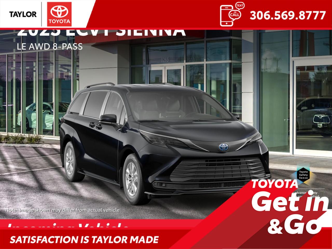 New 2025 Toyota Sienna LE 8-Passenger for sale in Regina, SK