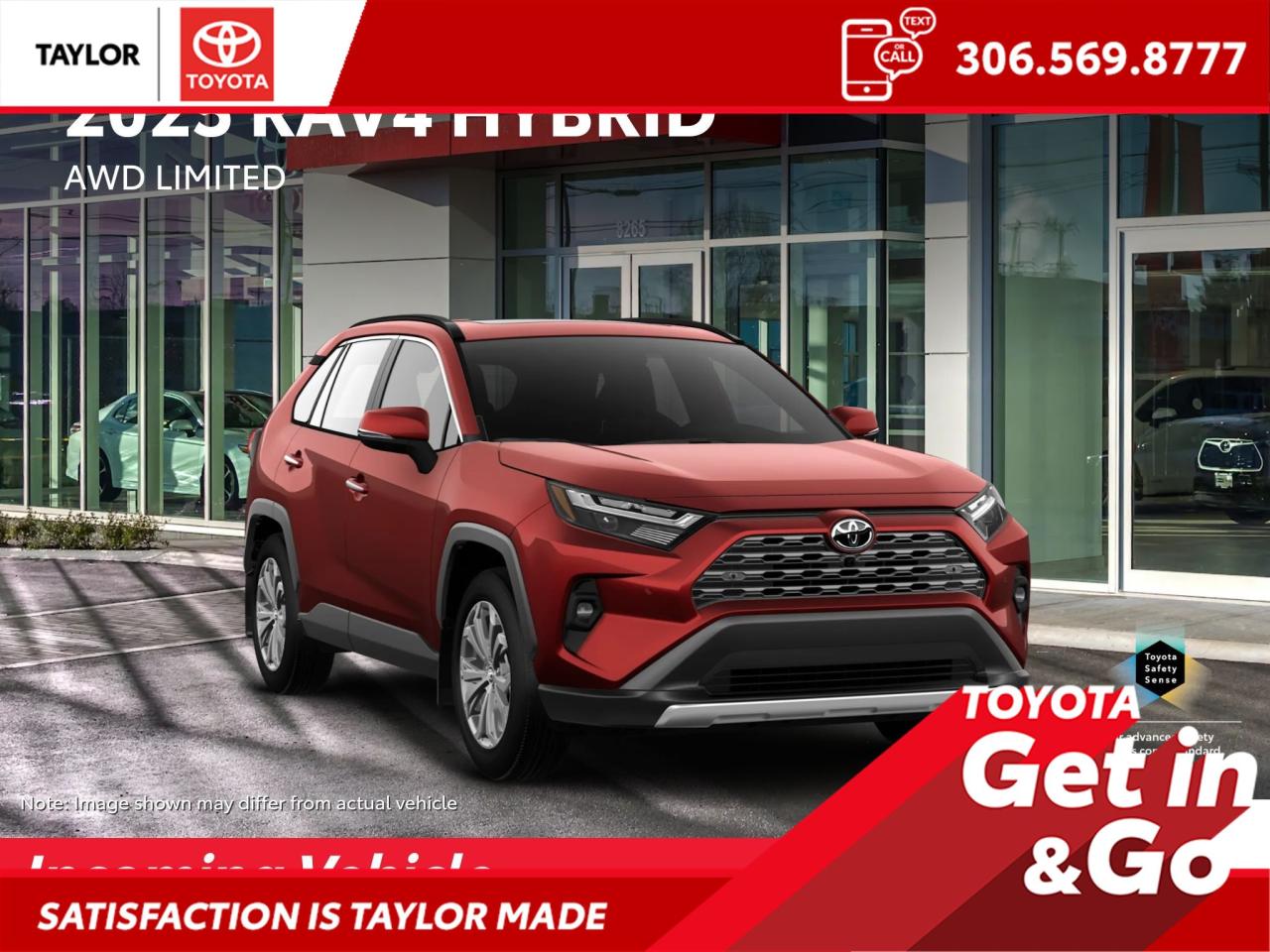 New 2025 Toyota RAV4 LIMITED for sale in Regina, SK