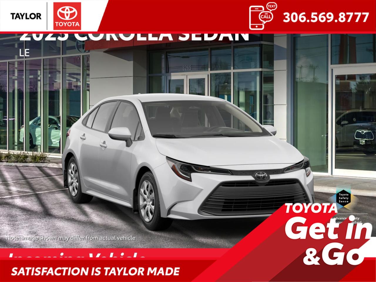 New 2025 Toyota Corolla LE for sale in Regina, SK