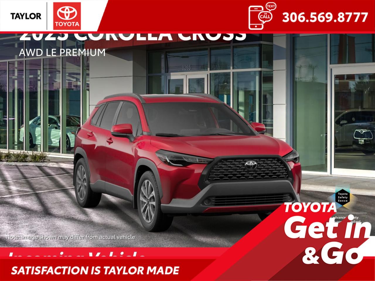 New 2025 Toyota Corolla Cross LE for sale in Regina, SK