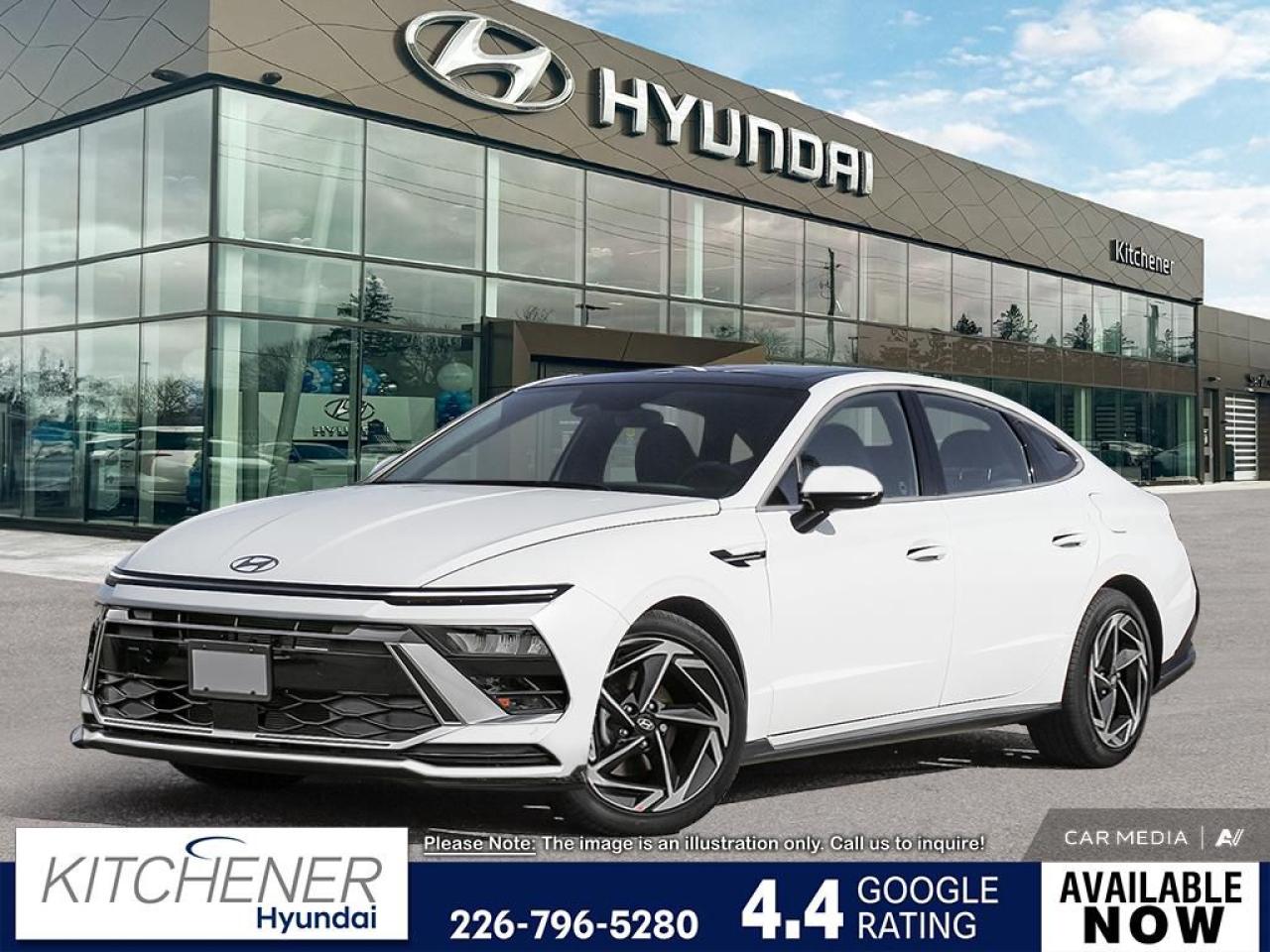 Used 2025 Hyundai Sonata Preferred-Trend LEATHER/SUNROOF/APPLE CAR PLAY/ANDROID AUTO for sale in Kitchener, ON