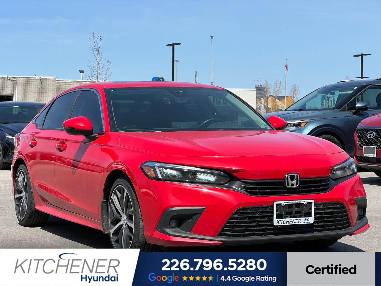 Used 2023 Honda Civic Touring TOURING | LEATHER | SUNROOF | NAVI | for sale in Kitchener, ON