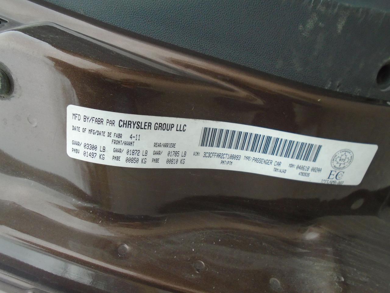 2012 Fiat 500 2DR HB POP - Photo #26