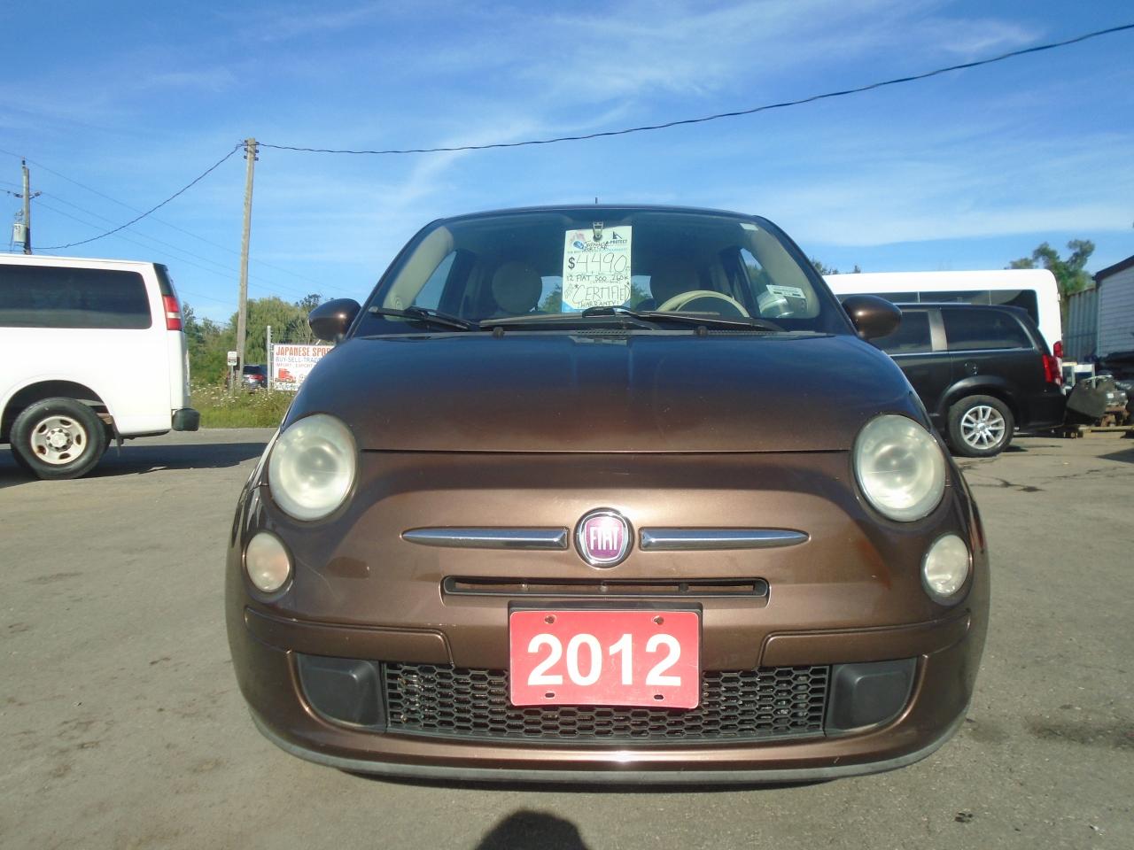 2012 Fiat 500 2dr HB 500 Pop - Photo #2