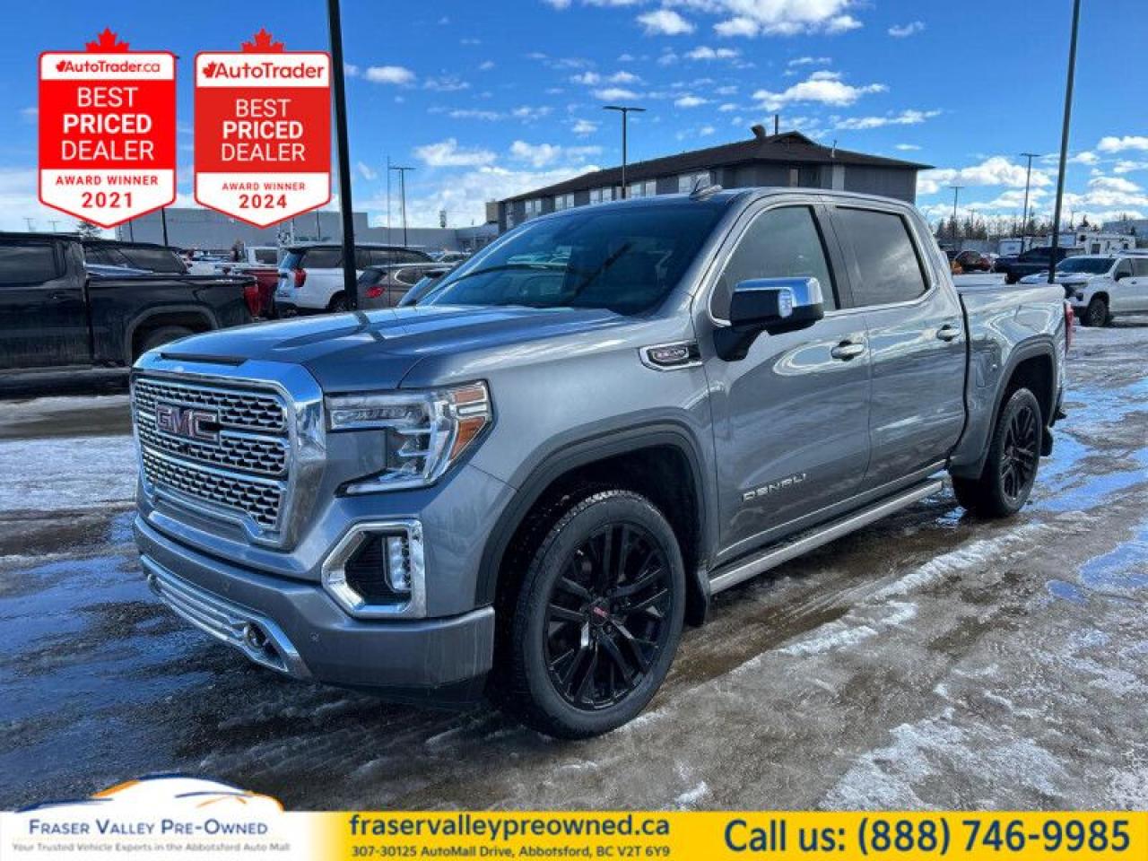 Used 2019 GMC Sierra 1500 Denali  6.2L V8, Clean History, Tonneau Cover for sale in Abbotsford, BC