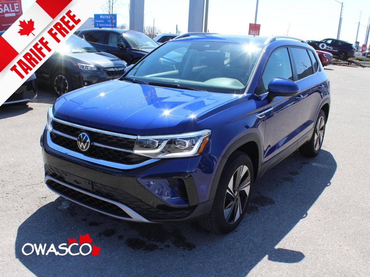 Used 2024 Volkswagen Taos 1.5L Why Buy New? Sunroof! Nice Clean SUV! for sale in Whitby, ON