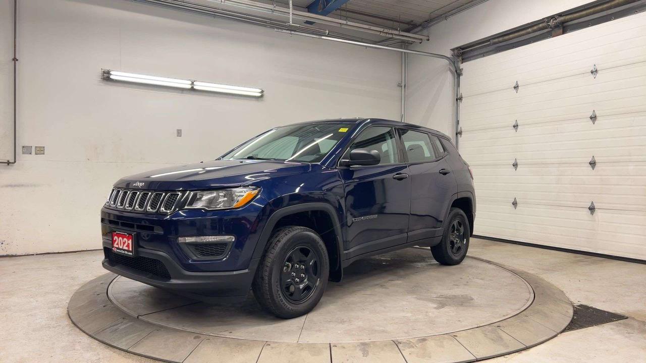 2021 Jeep Compass SPORT 4X4 | ONLY 55,000KMS!!| HTD SEATS | CARPLAY Photo