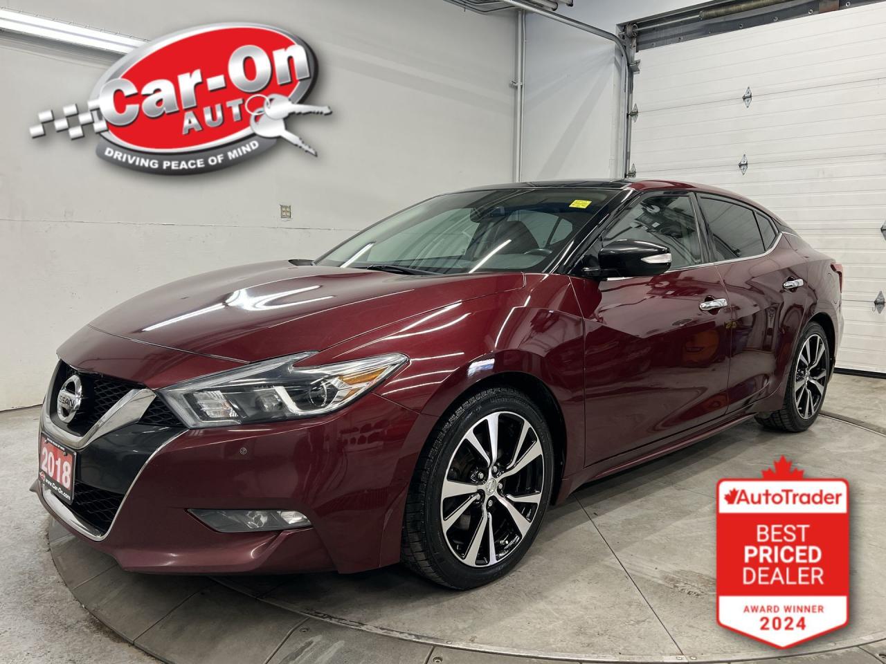 Used 2018 Nissan Maxima SL |300HP 3.5L V6 |HTD LEATHER |SUNROOF |CARPLAY for sale in Ottawa, ON