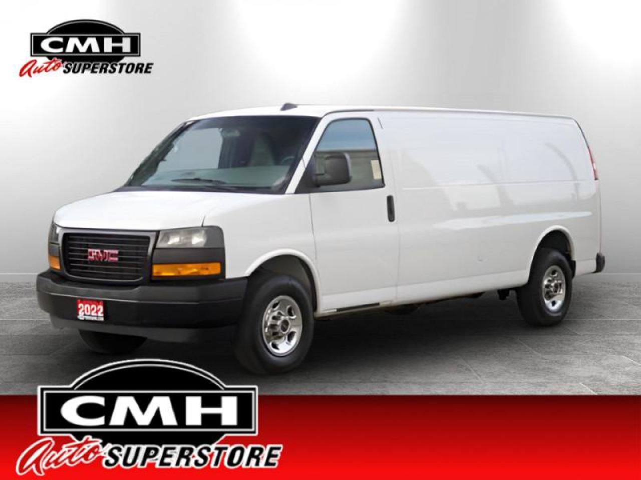 Used 2022 GMC Savana Cargo Van WT  **EXTENDED CARGO VAN** for sale in St. Catharines, ON
